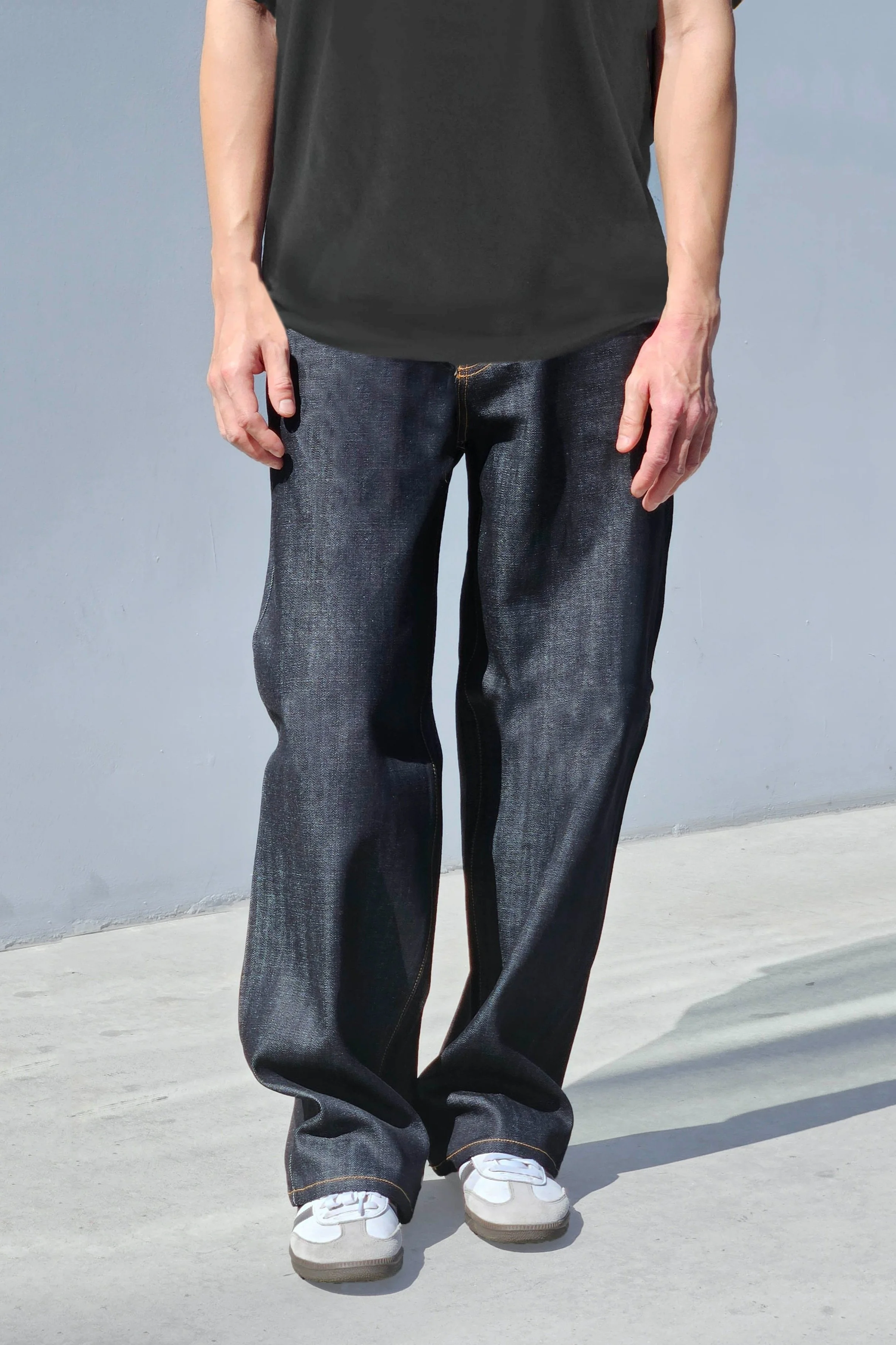 パンツ WIDE SEAM DENIM BAGGY PANTS .11 WIDE SEAM DENIM BAGGY PANTS .11 【LUNA WHITE】 – SUBLATIONS